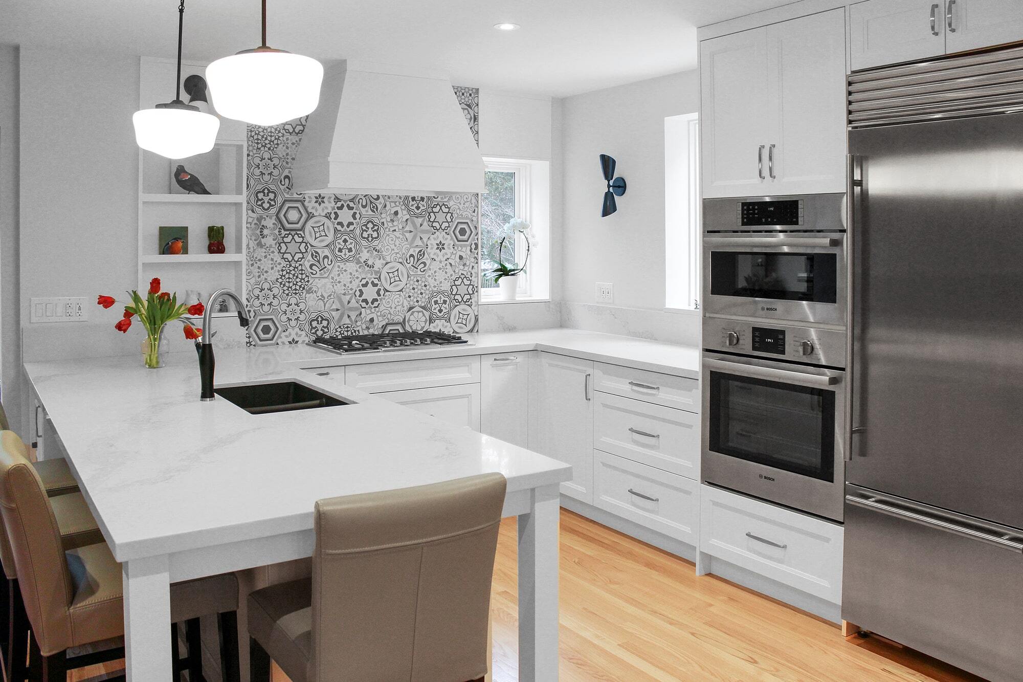 Bedford Park Kitchen Renovation White Cabinetry