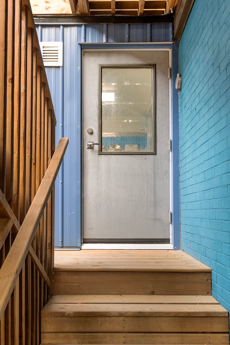 Toronto Shipping Container Entrance