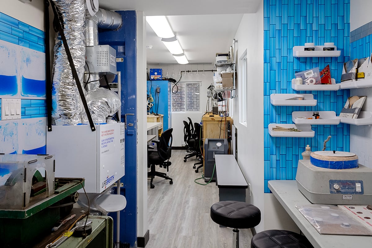 Toronto Shipping Container Jewelry studio workshop