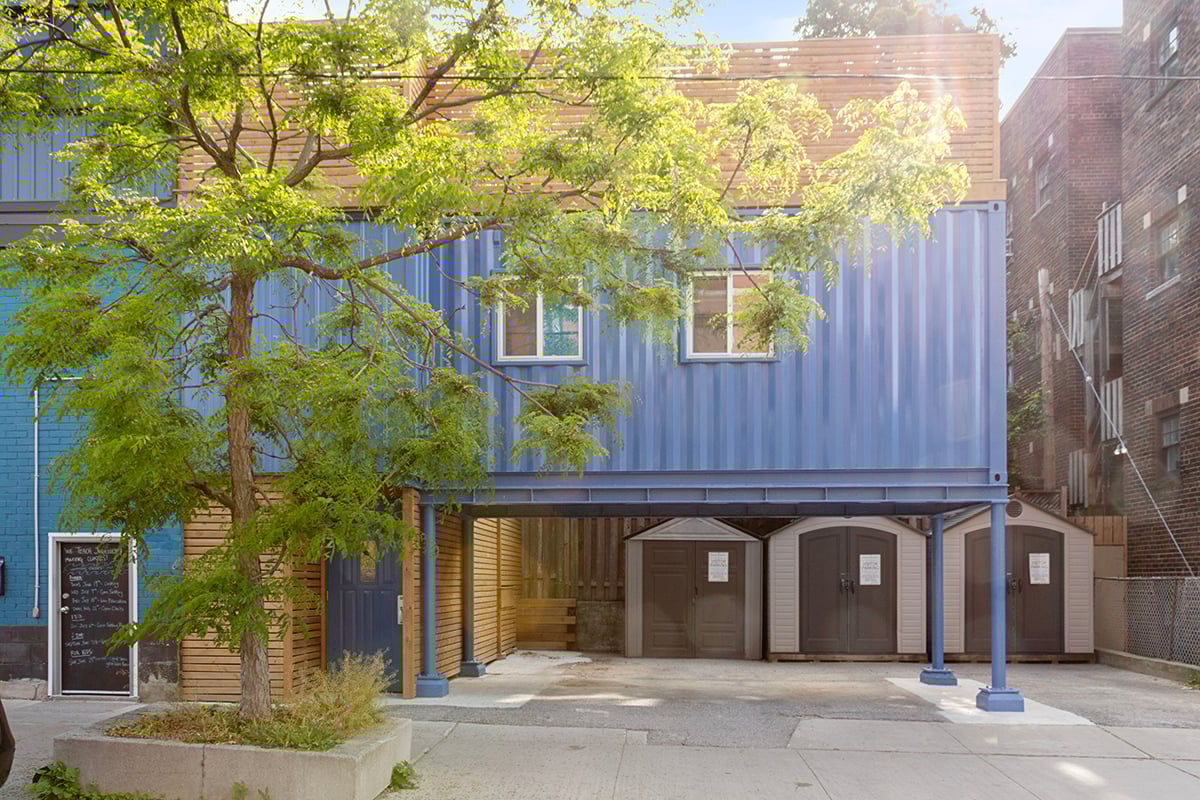 Toronto Shipping Container Addition