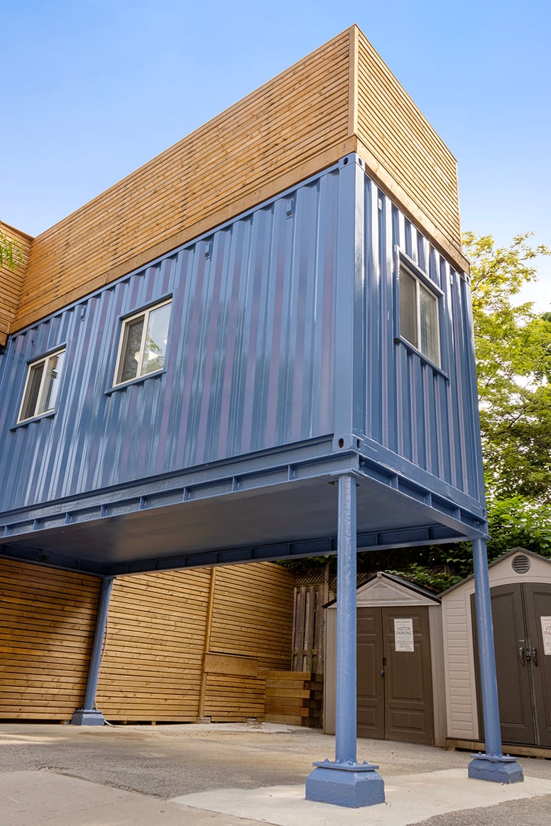 Toronto Shipping Container Exterior 