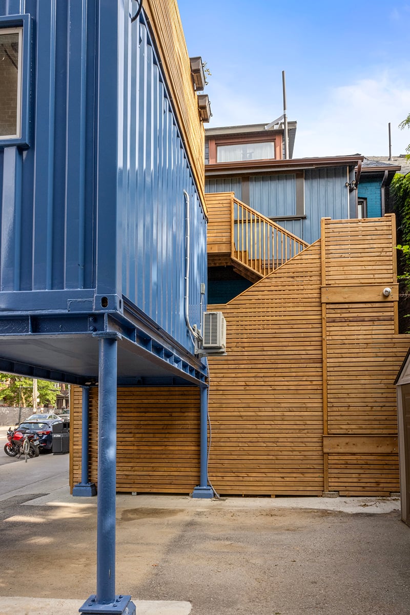 Toronto Shipping Container Exterior