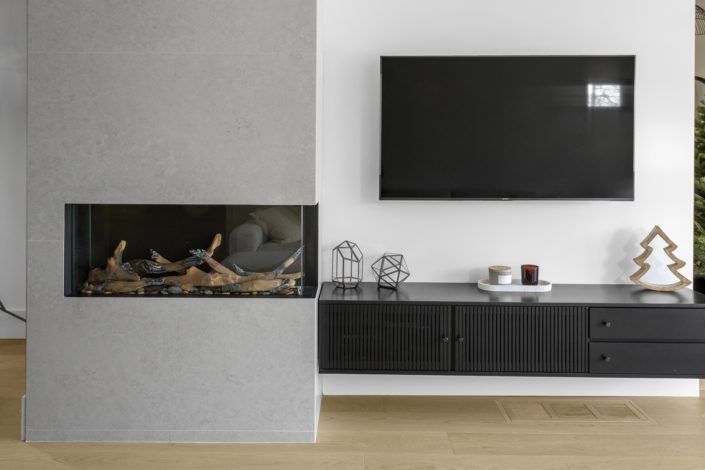 Lawrence Park South, Toronto, Home Renovation, Living Room, Fireplace