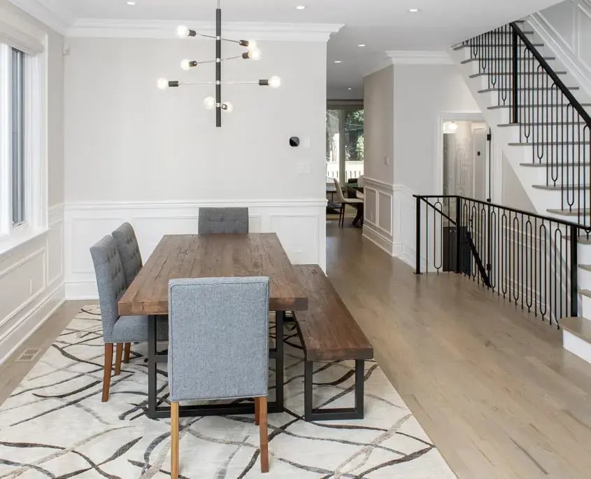 Lawrence Park, Toronto Home Renovation, dining room