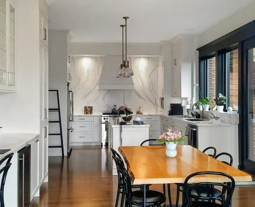 Old Mill Toronto home renovation, kitchen renovation