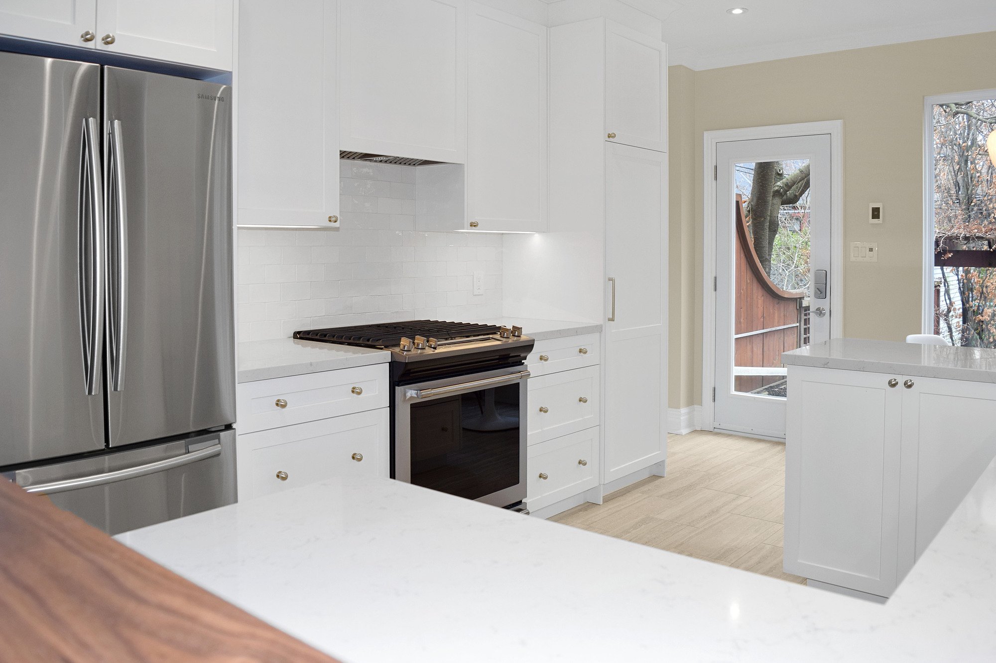 Riverdale Kitchen Renovation Peninsula Island