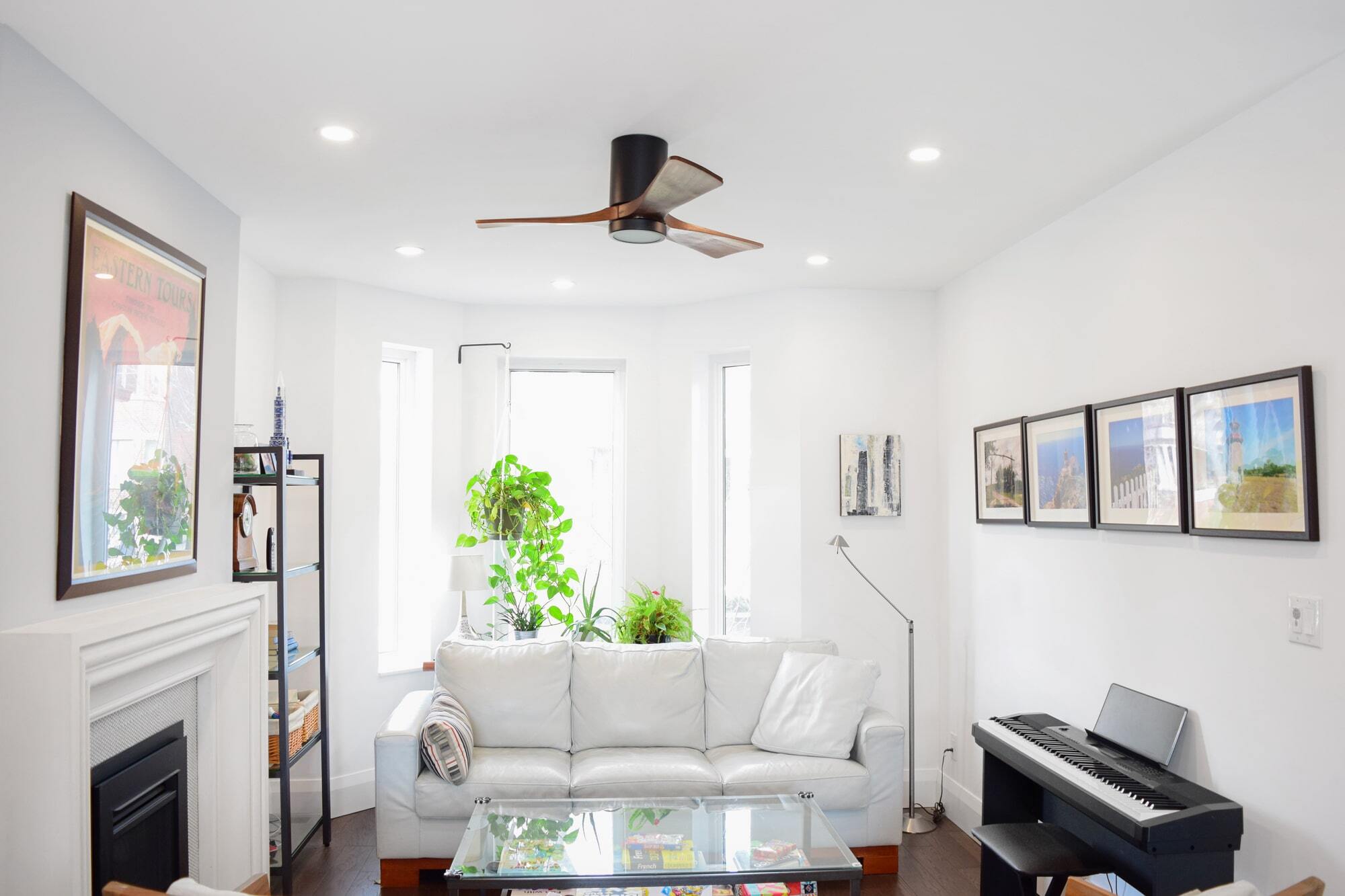 Roncesvalles First Floor Renovation Living Space