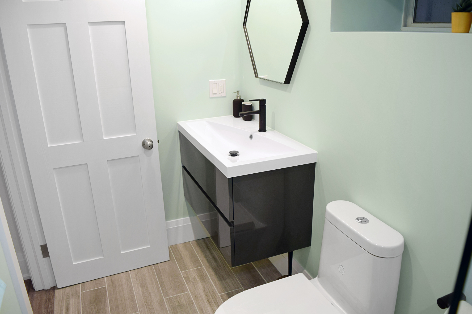 Silverthorne Flood-Proofing Basement Playroom Renovation Bathroom