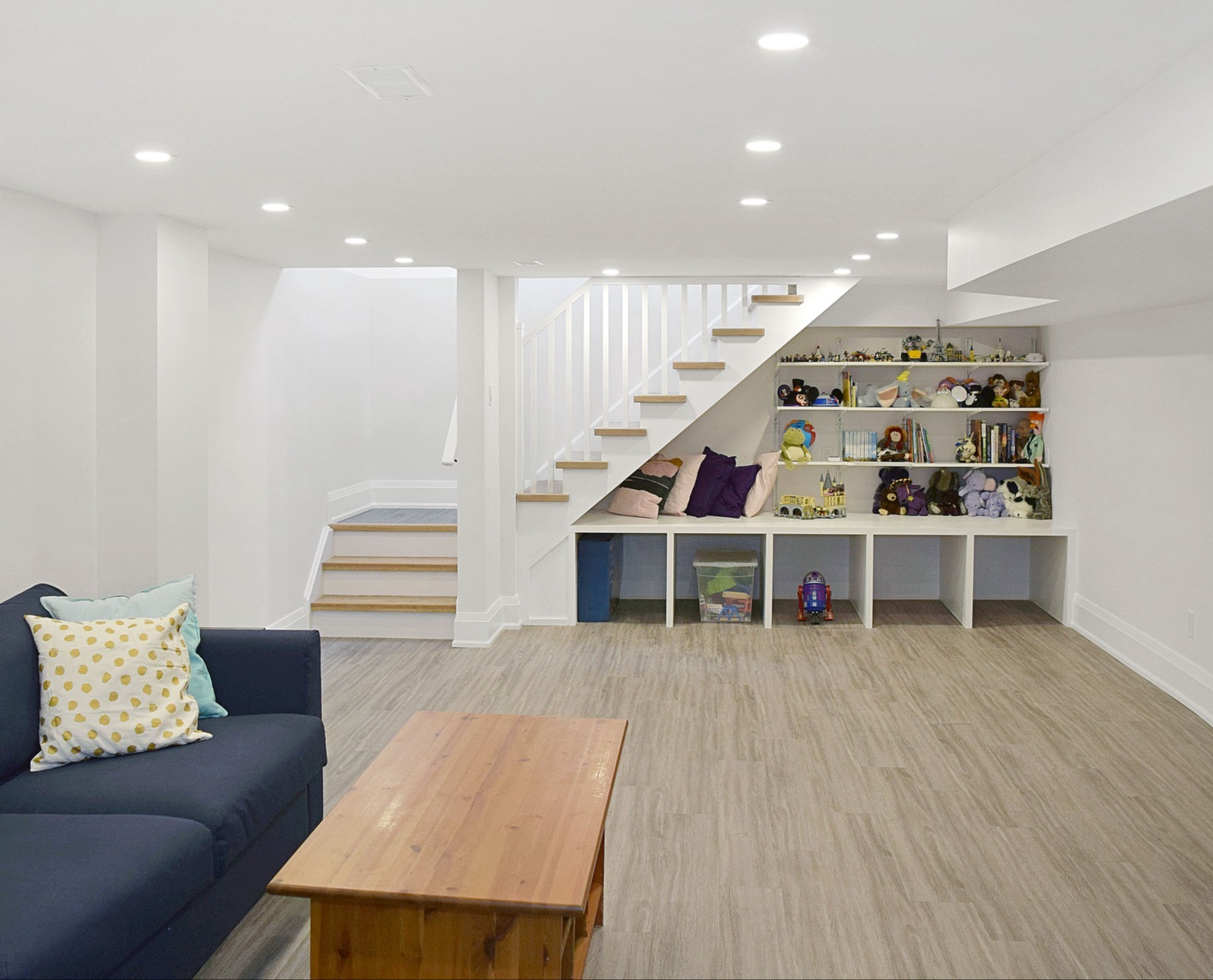 Silverthorn Flood-Proofing Basement Playroom Renovation