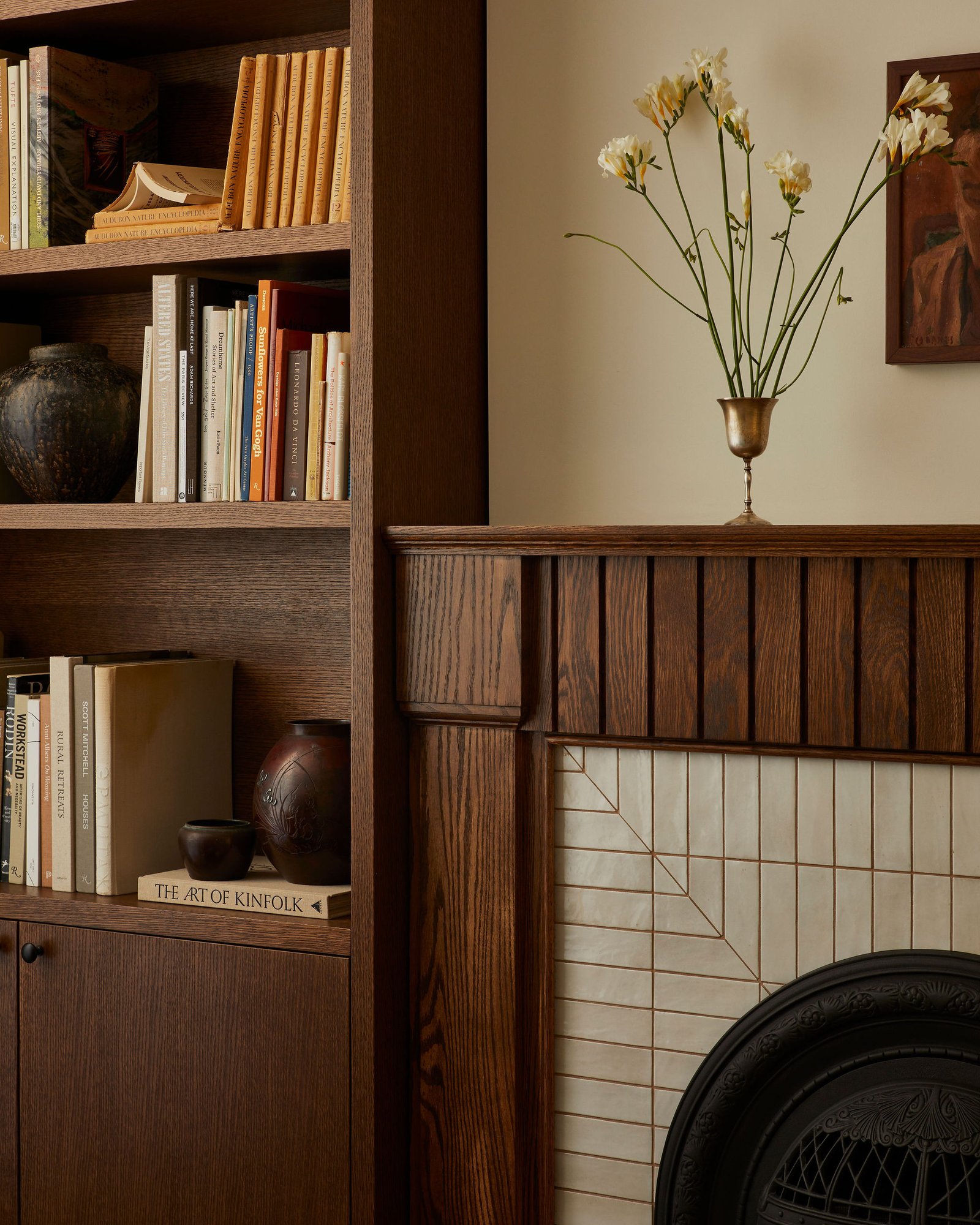 Westminster Toronto Multi-Unit Renovation Fireplcae with Tile and Wood