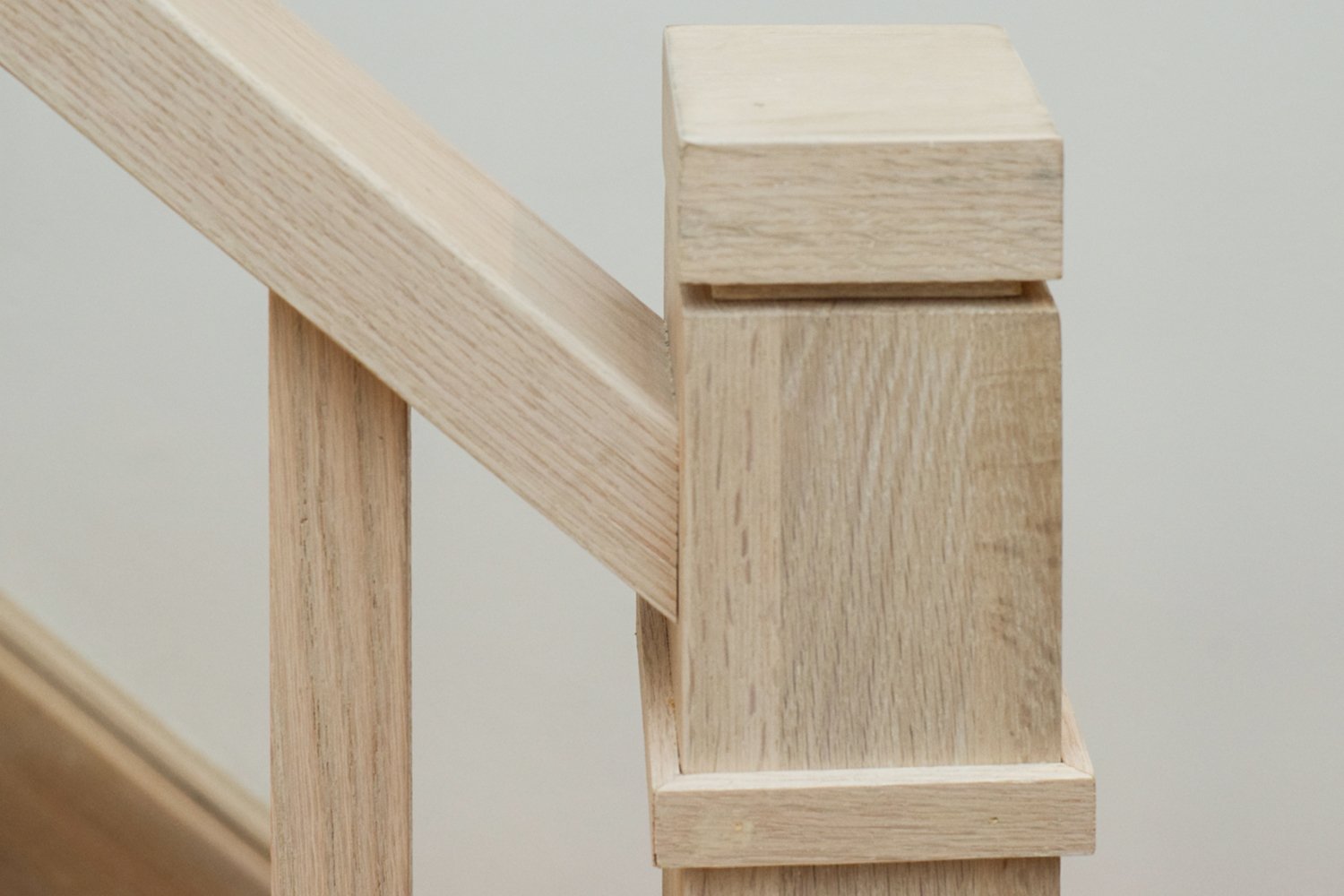 Woodbine Heights Toronto Full Gut Renovation - Custom Millwork Staircase Post