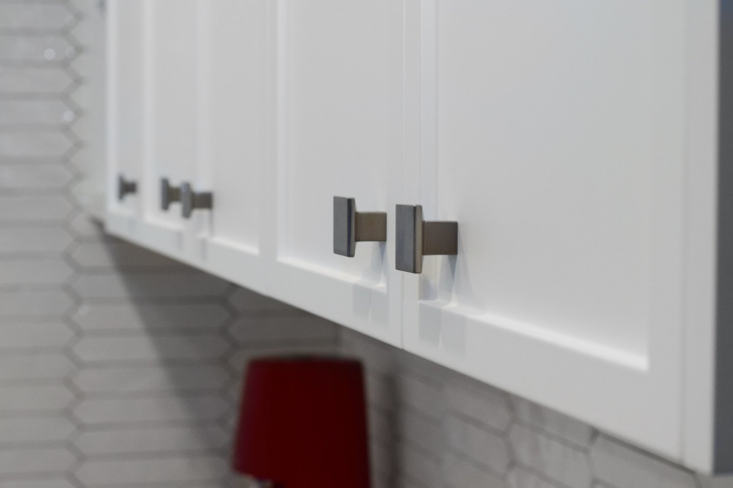 Woodbine Heights Toronto Whole Home Renovation - Custom White Kitchen Cabinets