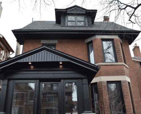 Toronto home renovation front addition