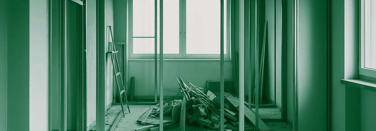 Green renovation background image