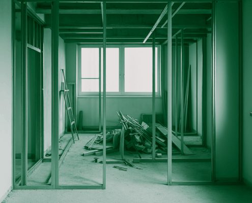 Green renovation background image